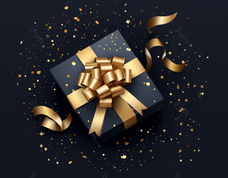 大气的黑色礼盒,插画/手绘图,插画/手绘图库,插画/手绘图下载,插画/手绘